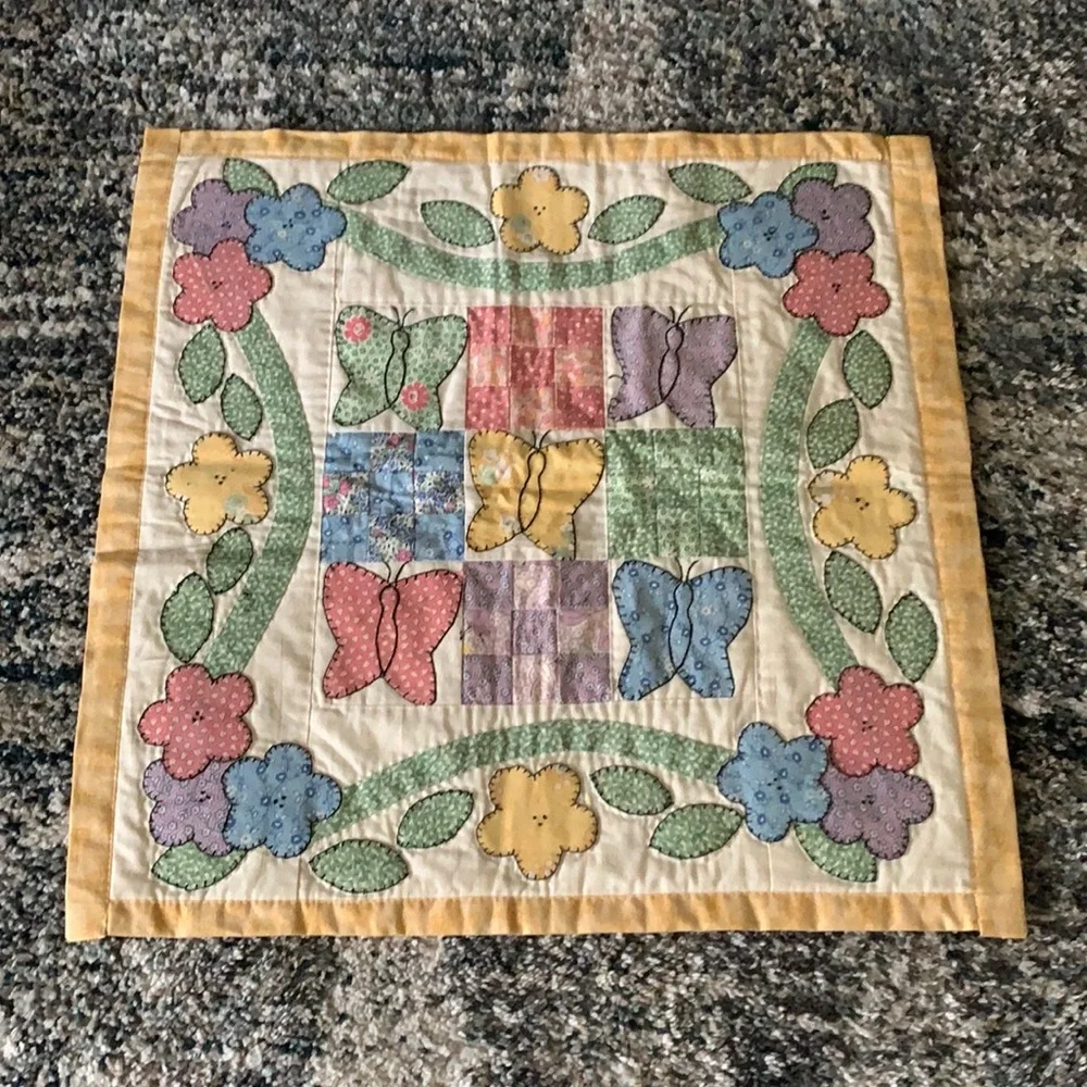 Handmade Table or wall quilt 24 x 24